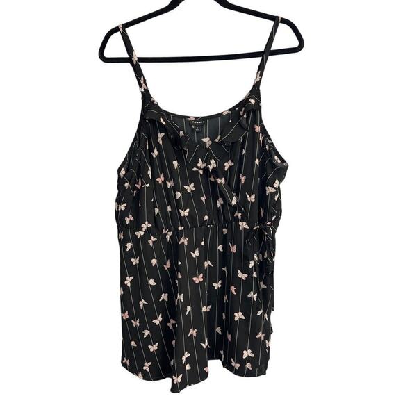 NWT Torrid Georgette Ruffle Front Cami Size 1 - Picture 4 of 10